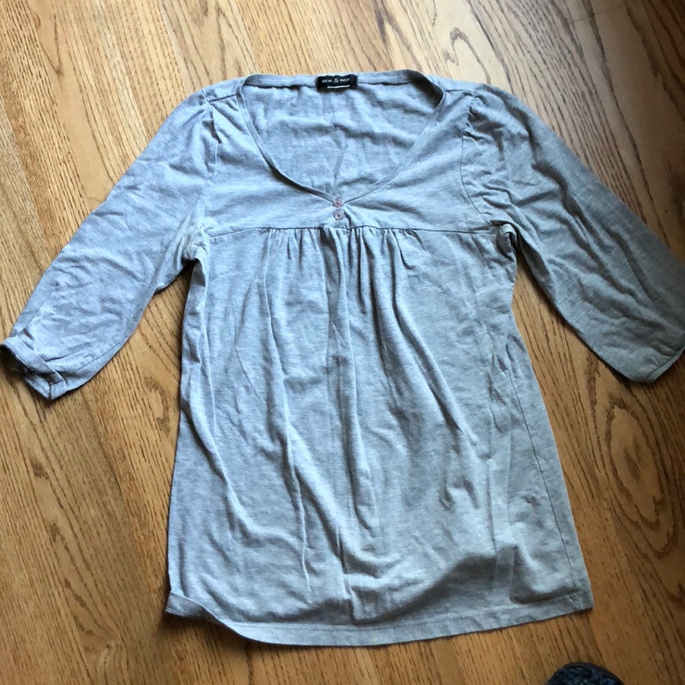 3/4 length top